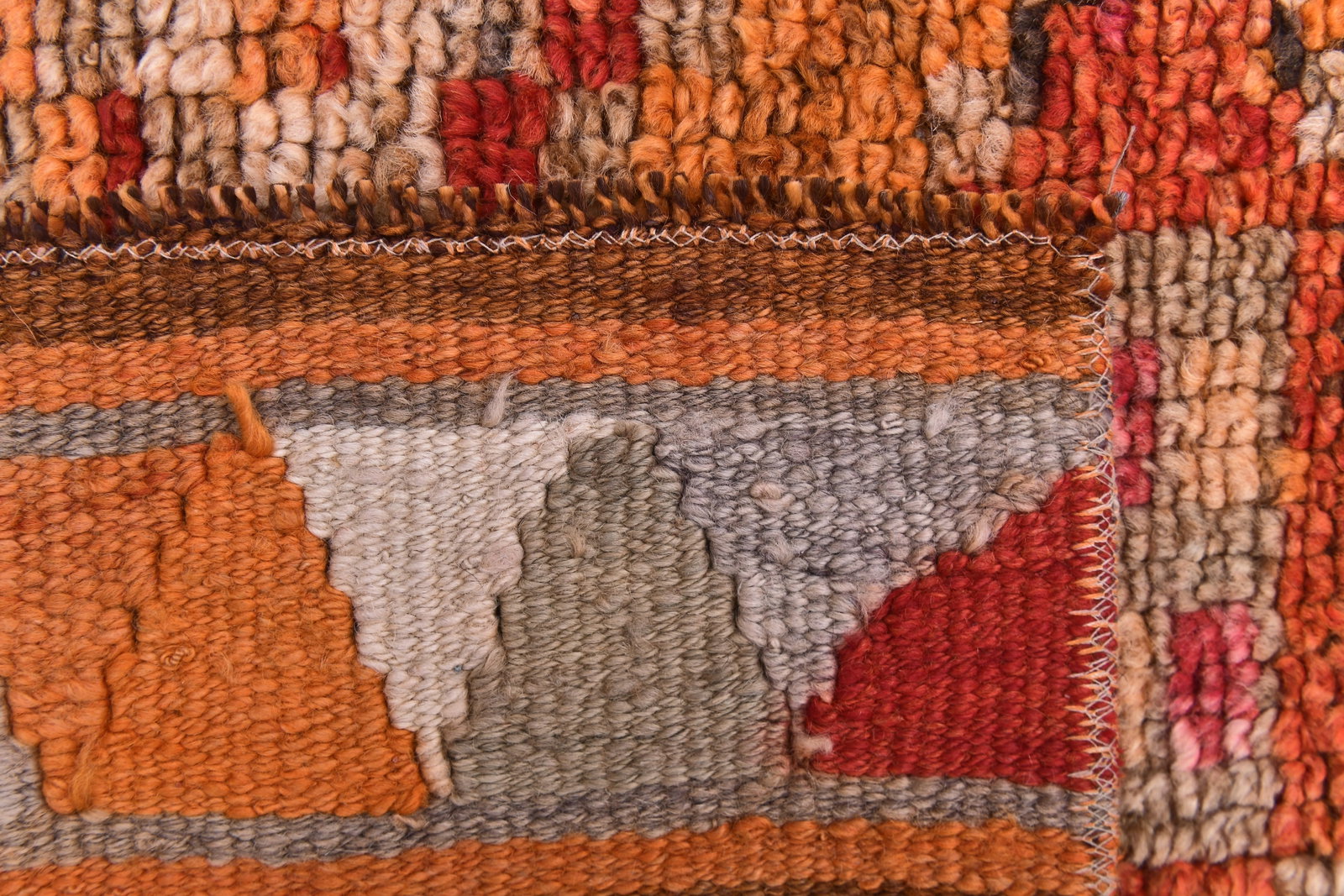 2'6'' x 10'5'' Vintage Wool Runner Rug - 240697 - 11