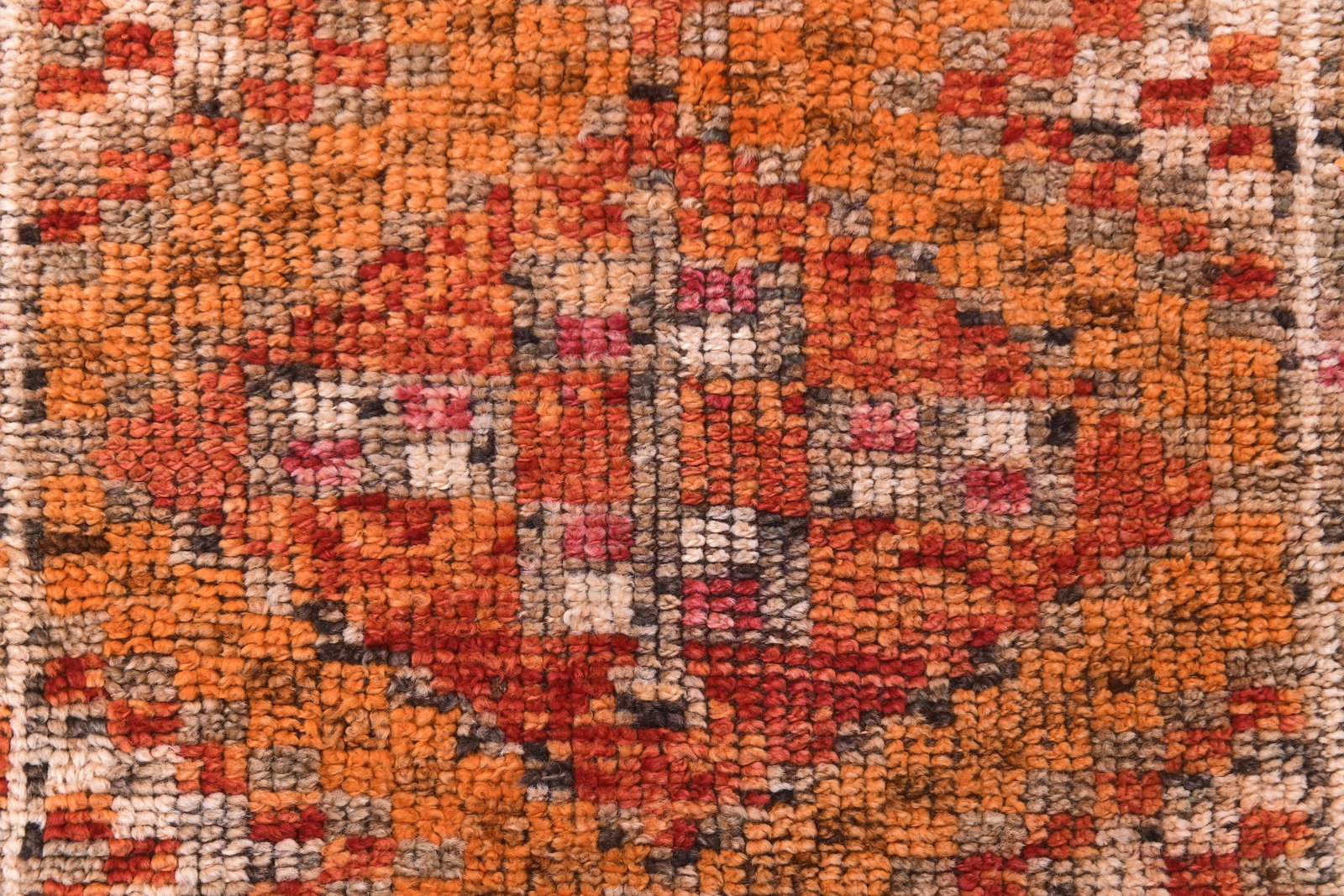 2'6'' x 10'5'' Vintage Wool Runner Rug - 240697 - 5