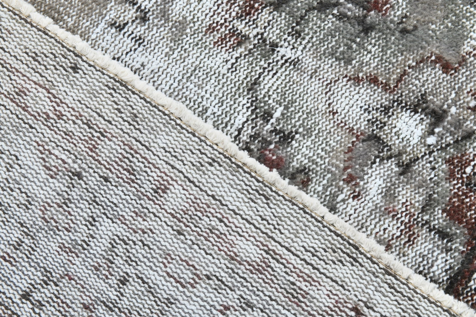6'2'' x 10'3'' Handmade Vintage Wool Rug - 6633 - 15