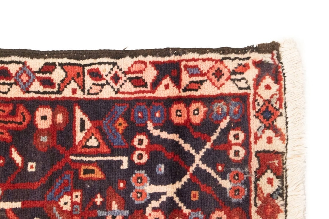 Vintage Red Tribal 5'4X12'7 Karajeh Persian Runner Rug - 12
