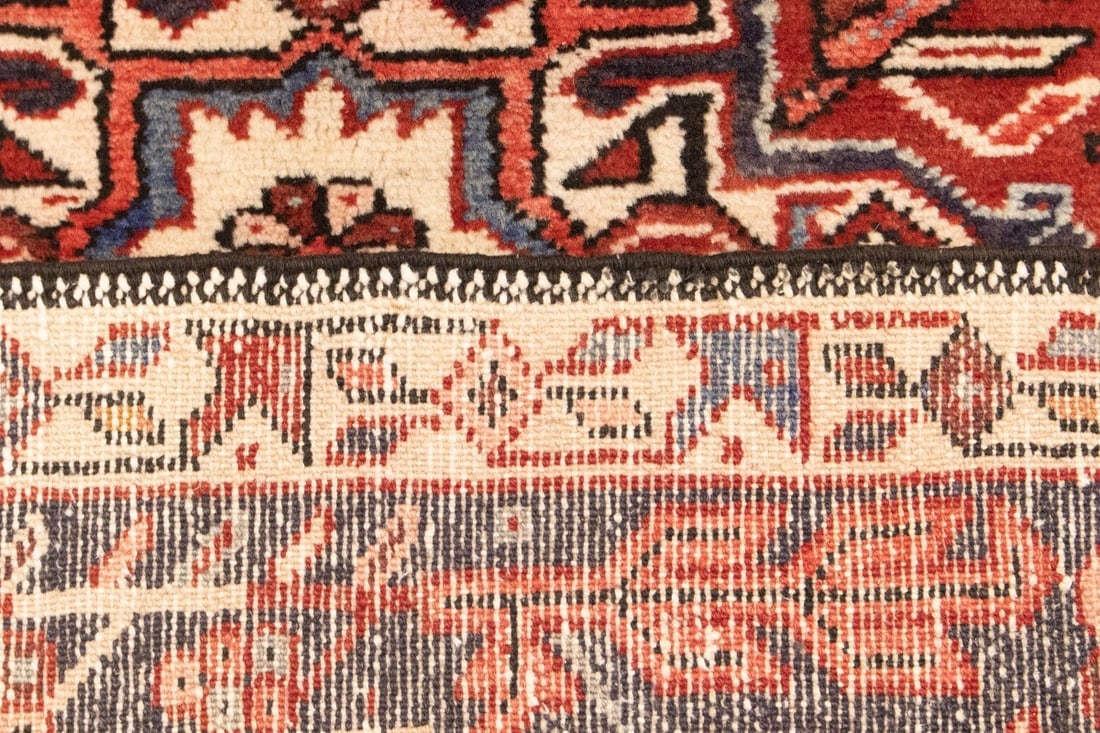 Vintage Red Tribal 5'4X12'7 Karajeh Persian Runner Rug - 16