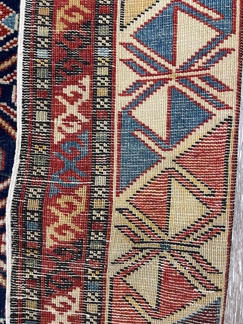 Antique Shirvan Akstafa Caucasian Rug-3925 - 7