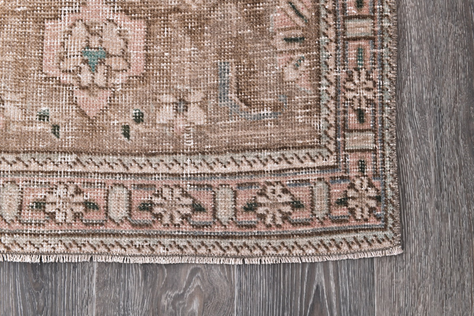 9'4'' x 12'2'' Unique Handmade Vintage Rug - 242396 - 10