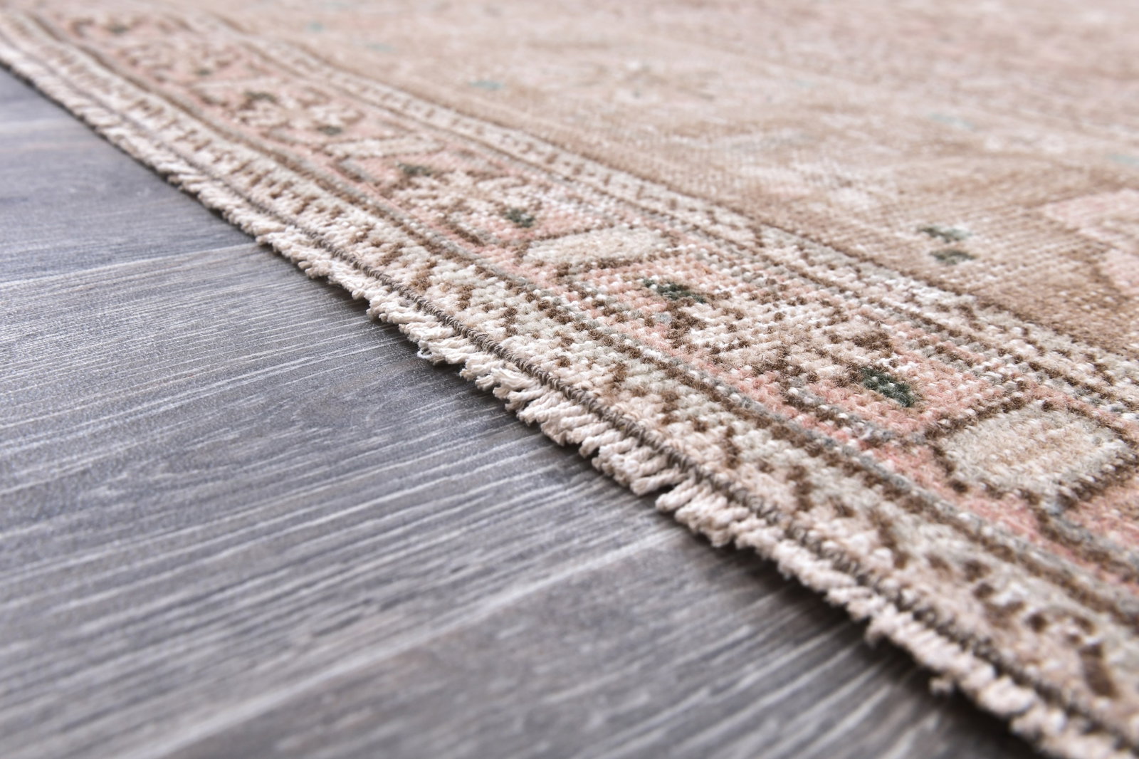 9'4'' x 12'2'' Unique Handmade Vintage Rug - 242396 - 14