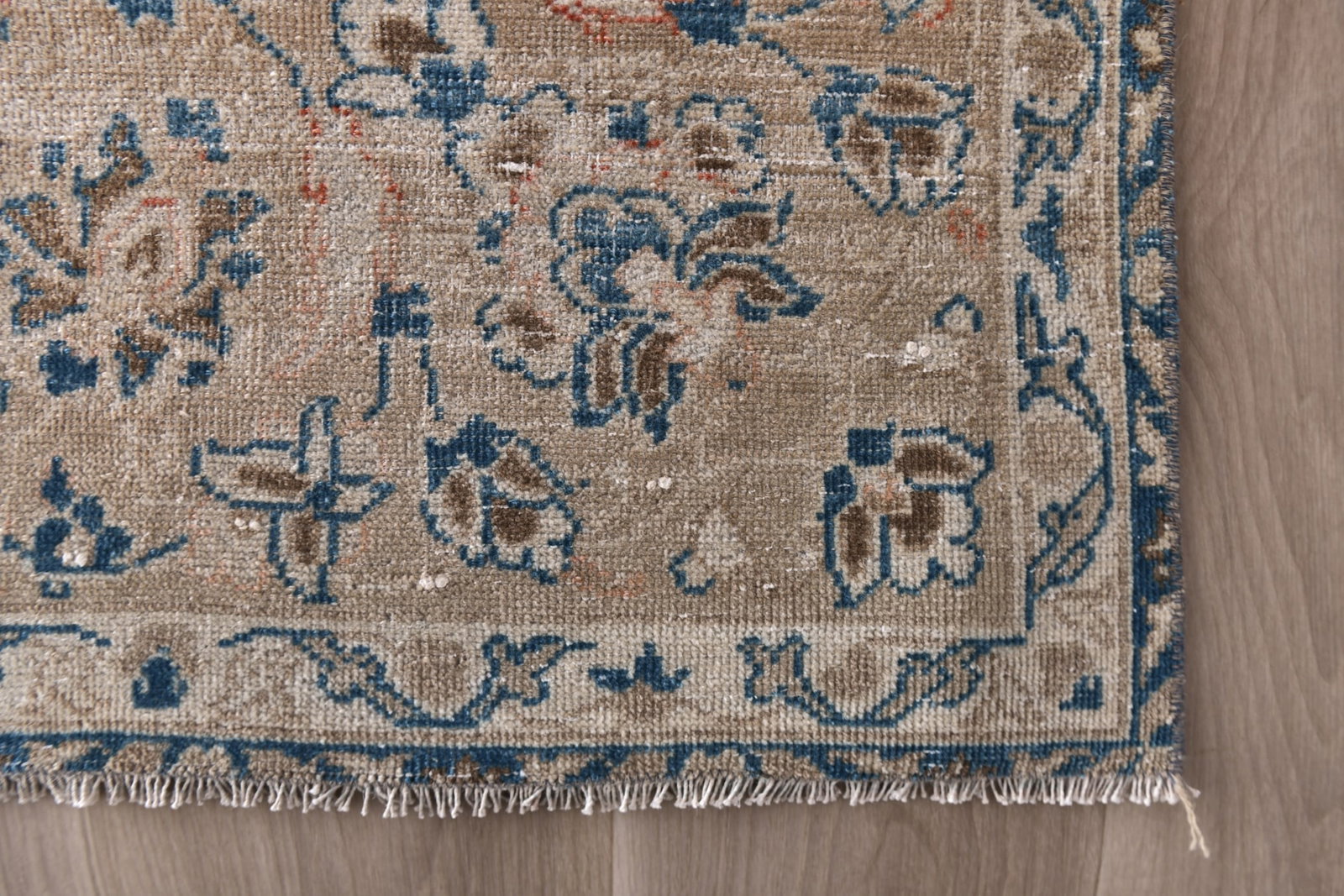 9'2'' x 13'2'' Unique Handmade Vintage Rug - 25050 - 11