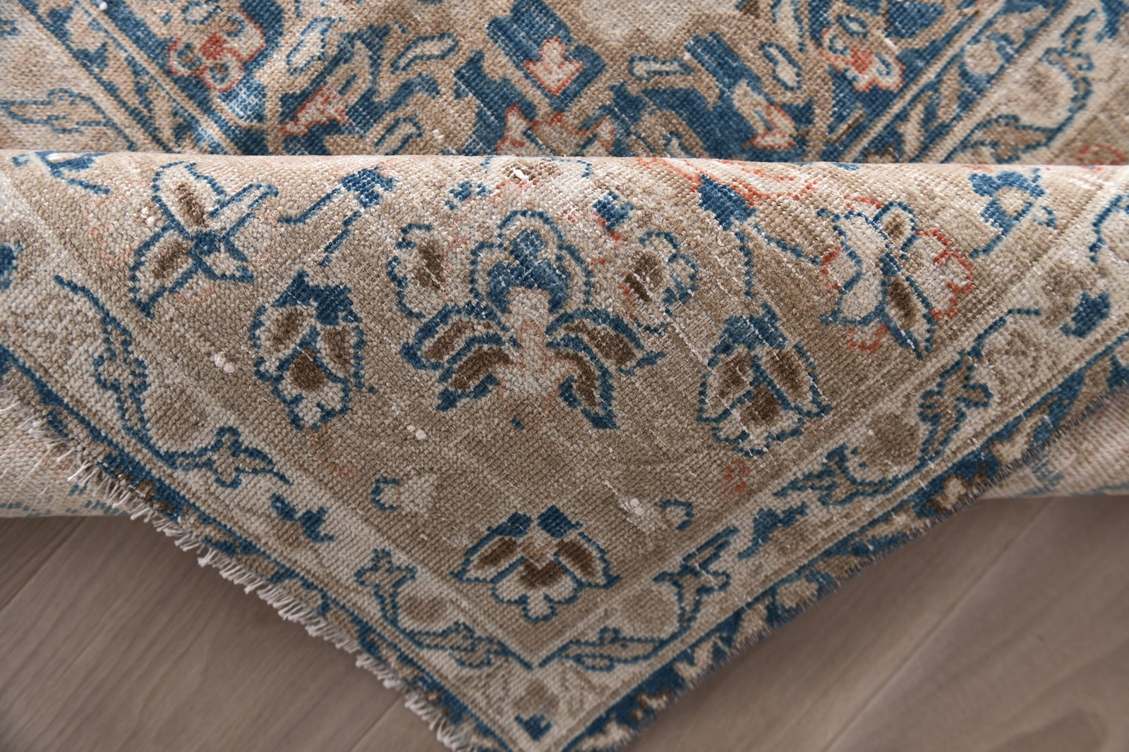 9'2'' x 13'2'' Unique Handmade Vintage Rug - 25050 - 13