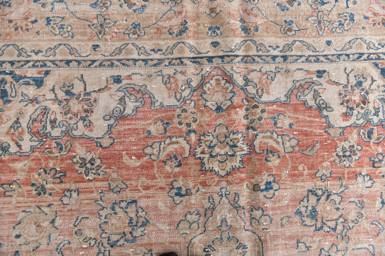 9'2'' x 13'2'' Unique Handmade Vintage Rug - 25050 - 5
