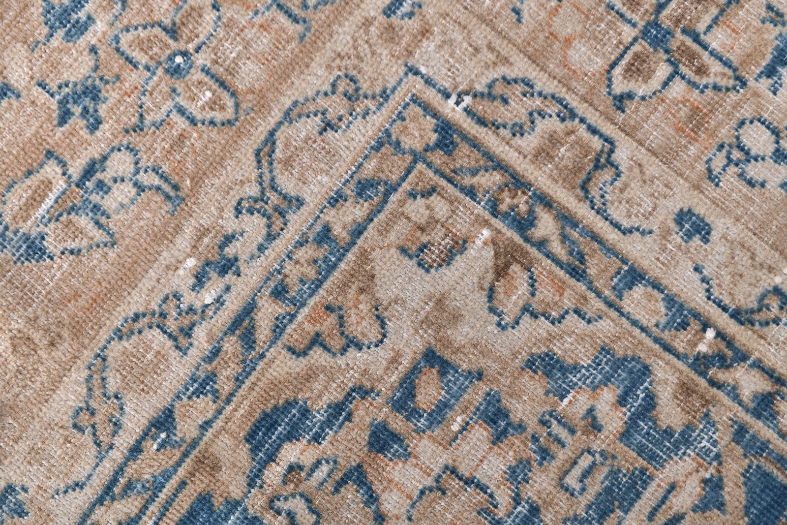 9'2'' x 13'2'' Unique Handmade Vintage Rug - 25050 - 7