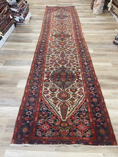 Antique Persian Malayer Long Runner-3976 (1 of 9)