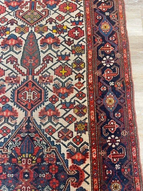 Antique Persian Malayer Long Runner-3976 - 8