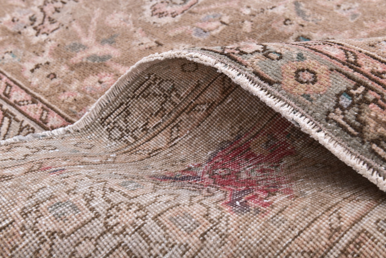 9'5'' x 13'1'' Unique Handmade Vintage Rug - 242394 - 13
