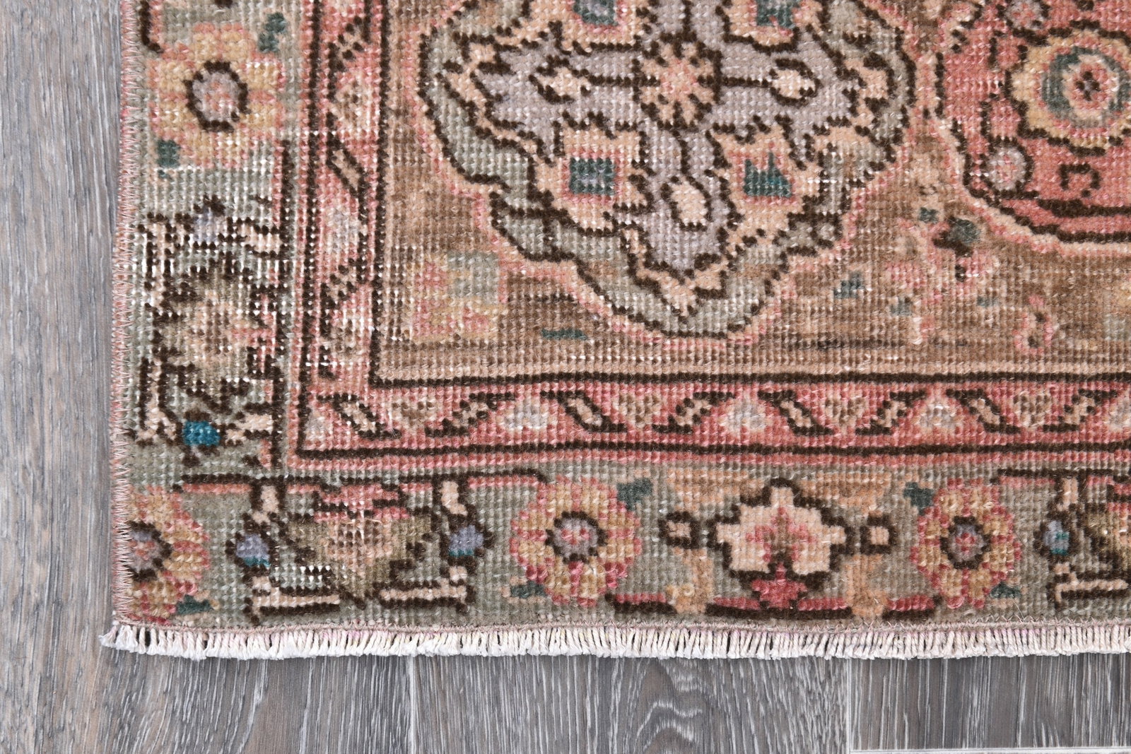 9'5'' x 13'1'' Unique Handmade Vintage Rug - 242394 - 8