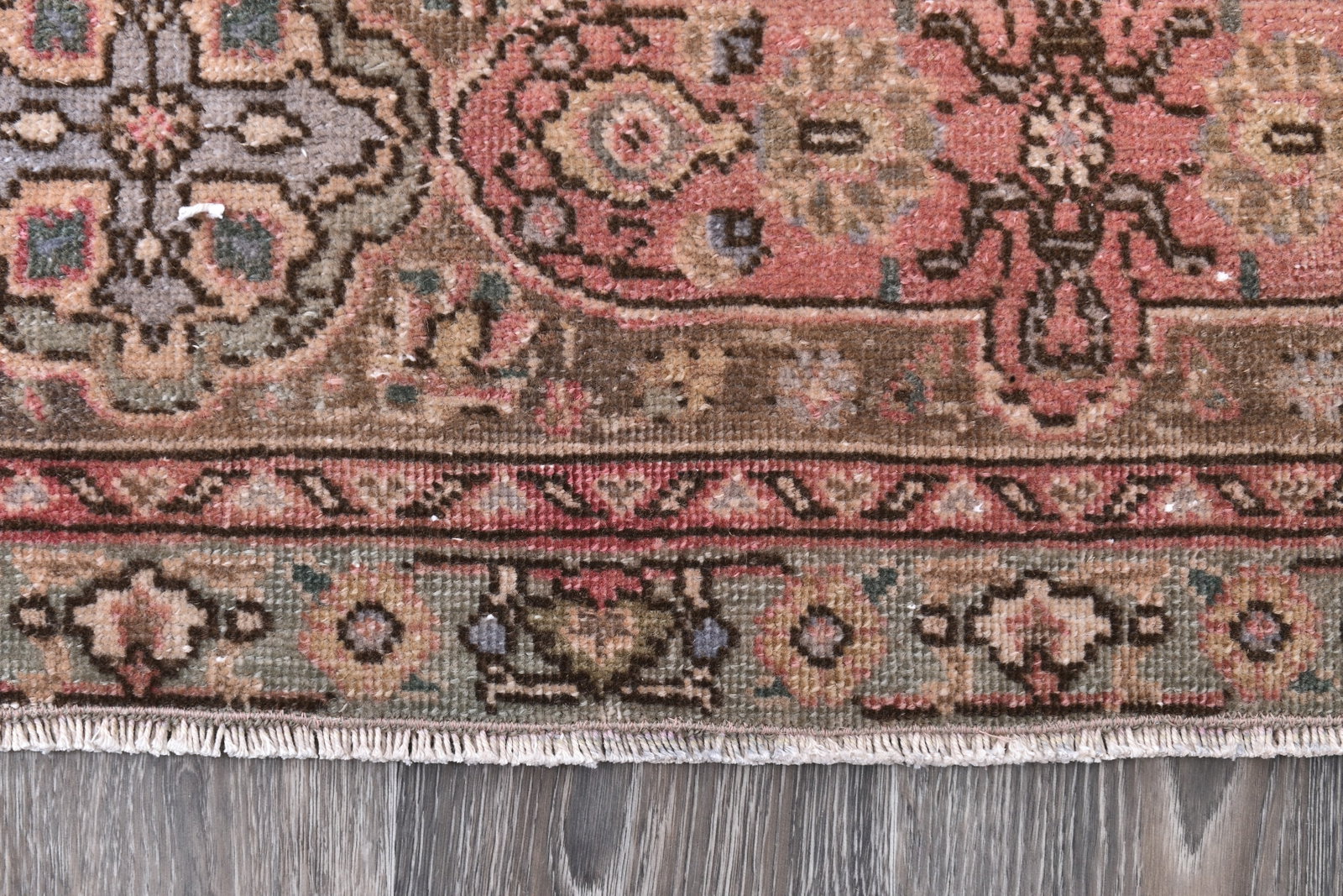 9'5'' x 13'1'' Unique Handmade Vintage Rug - 242394 - 9