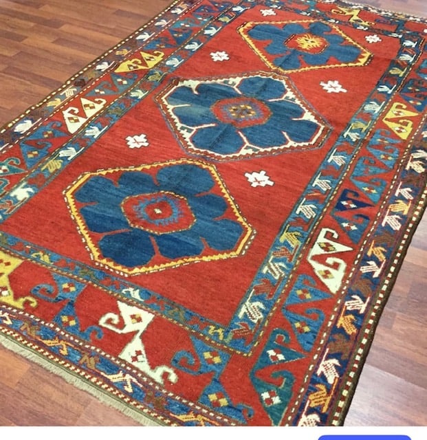 Antique Kazak Caucasian Rug-2230 (1 of 6)