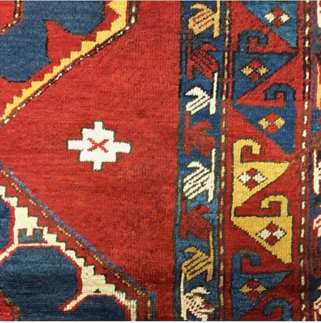 Antique Kazak Caucasian Rug-2230 - 6