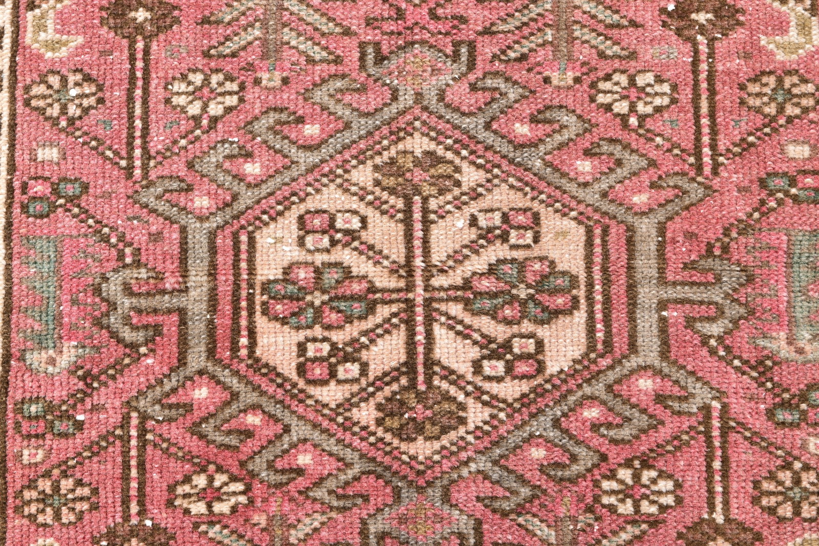 2'6'' x 12'11'' Unique Handmade Vintage Rug - 242372 - 5