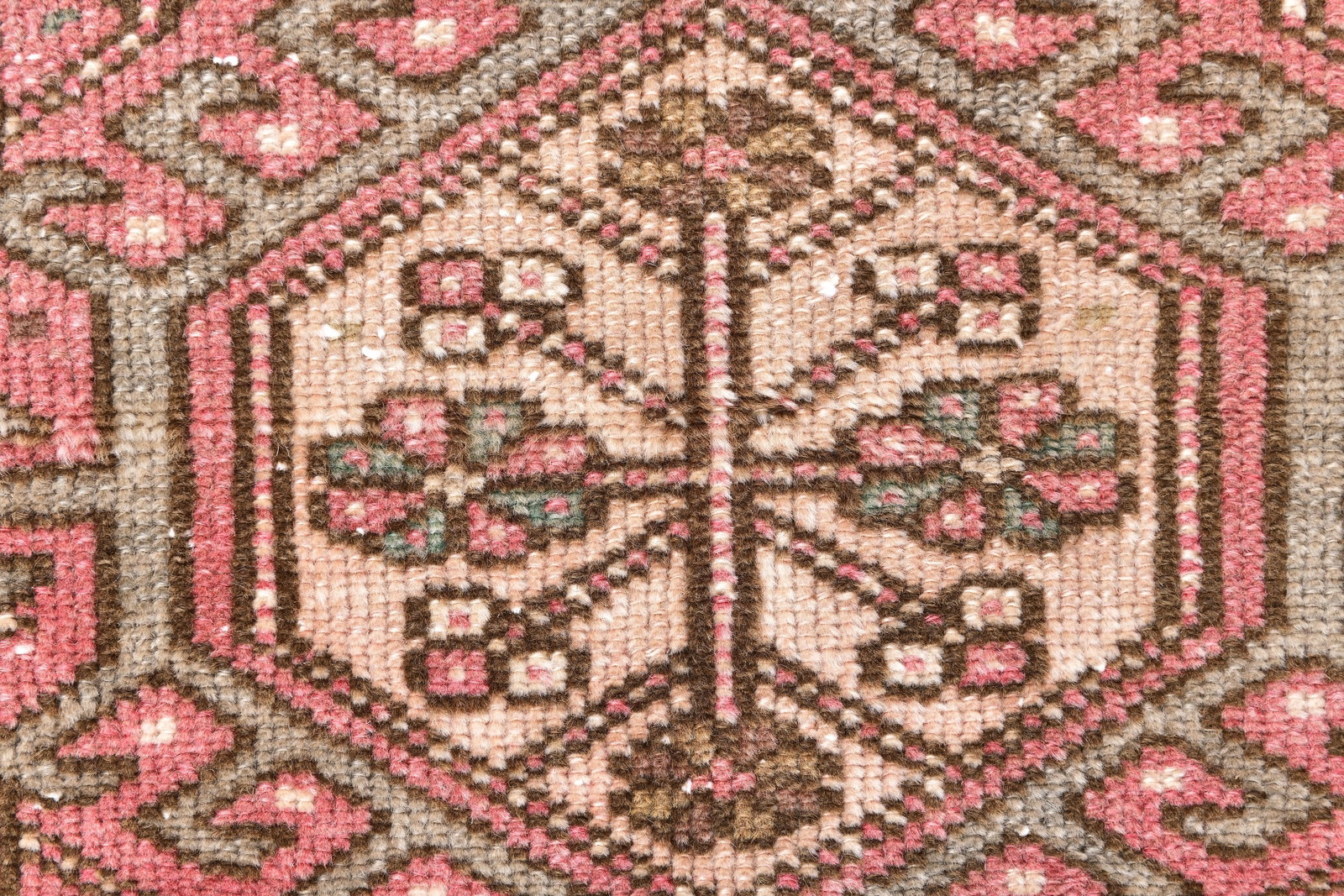 2'6'' x 12'11'' Unique Handmade Vintage Rug - 242372 - 6