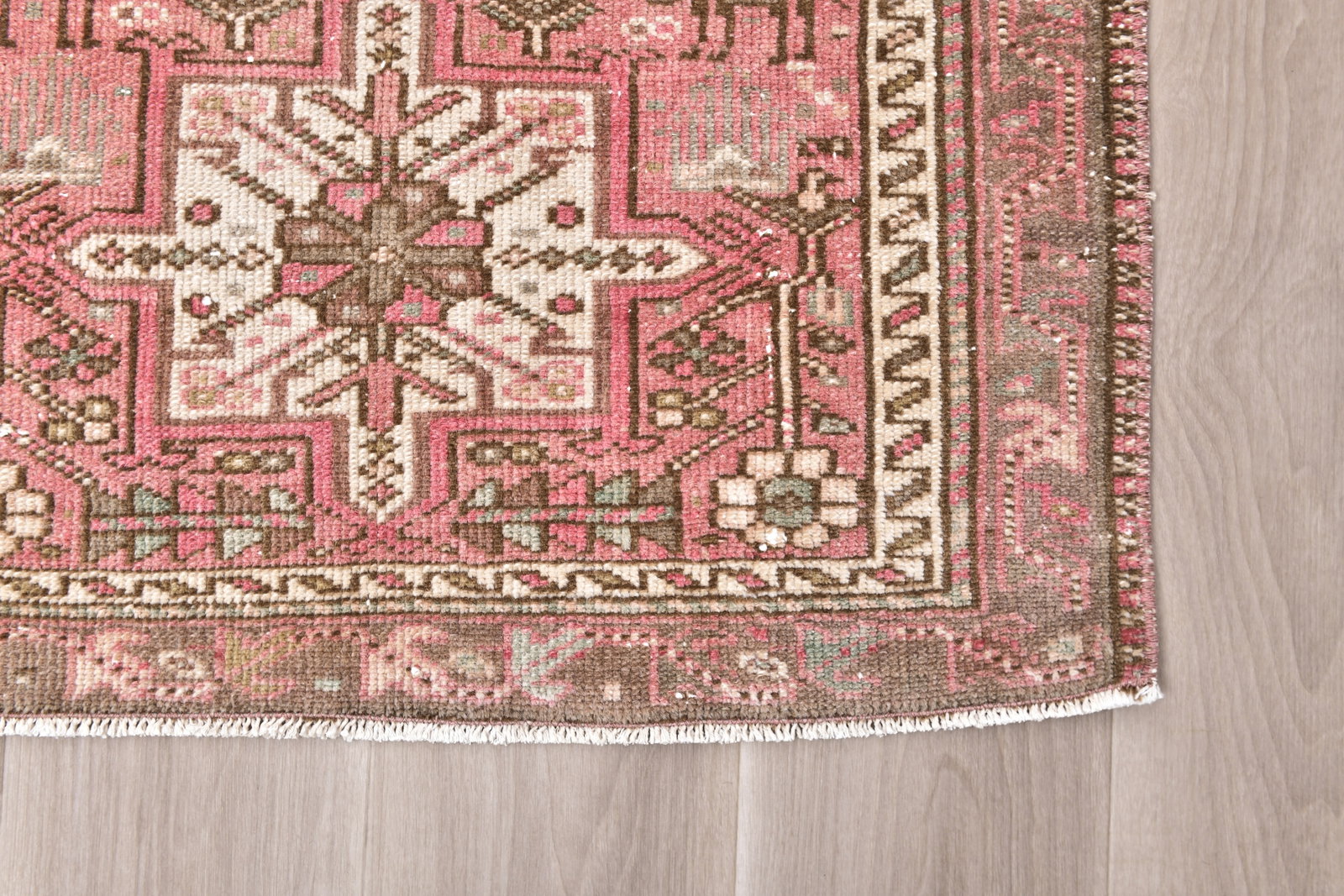 2'6'' x 12'11'' Unique Handmade Vintage Rug - 242372 - 9