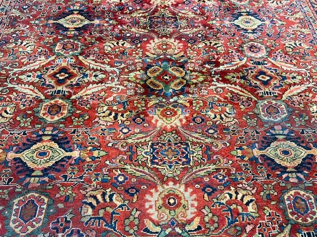 Antique Persian Mahal Rug-5385 - 10