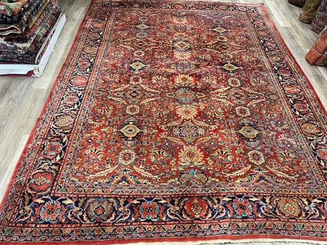 Antique Persian Mahal Rug-5385 (1 of 10)