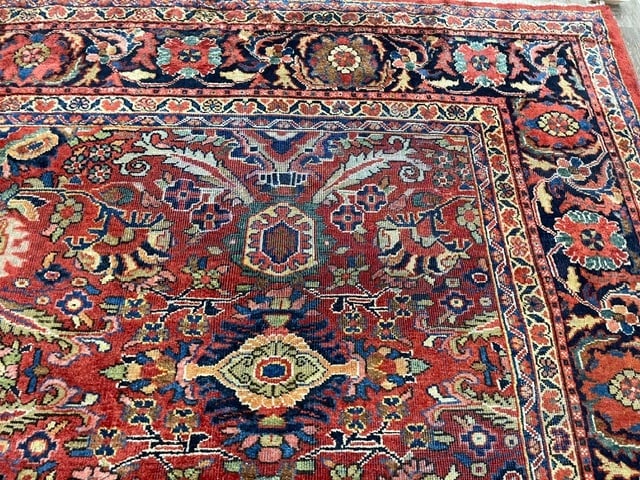 Antique Persian Mahal Rug-5385 - 5