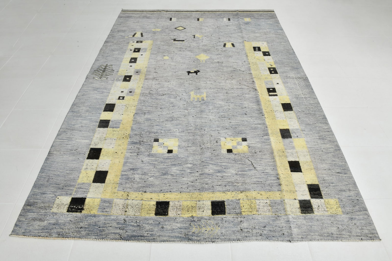 6'5'' x 9'6'' Turkish Vintage Runner Rug - 18995 - 18