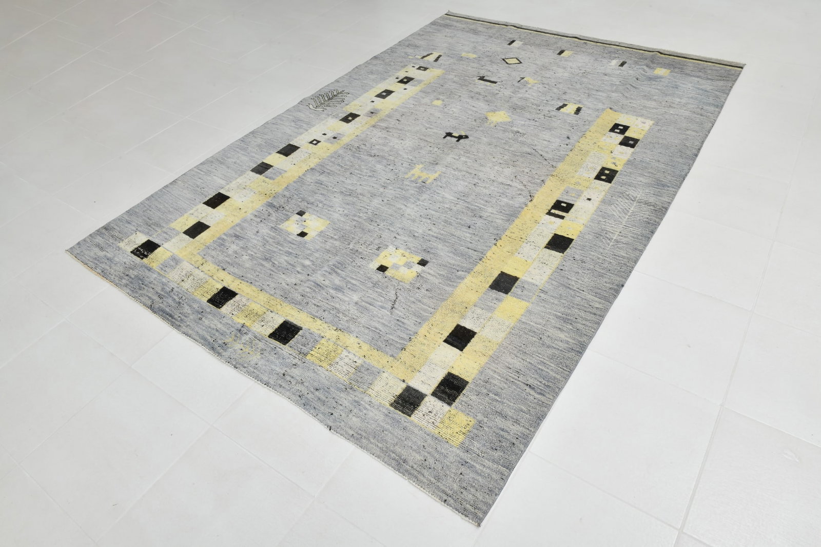 6'5'' x 9'6'' Turkish Vintage Runner Rug - 18995 - 19