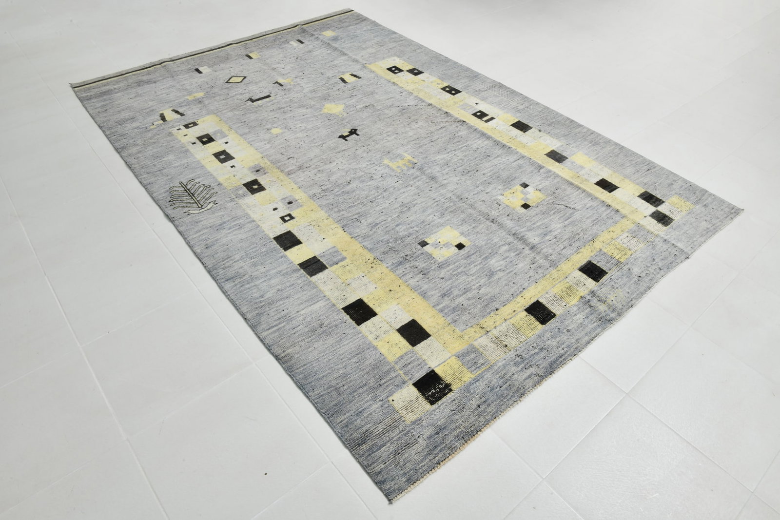 6'5'' x 9'6'' Turkish Vintage Runner Rug - 18995 - 20