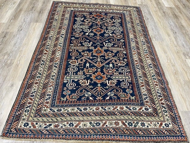 Antique Shirvan Perpedile Rug-4888 - 5
