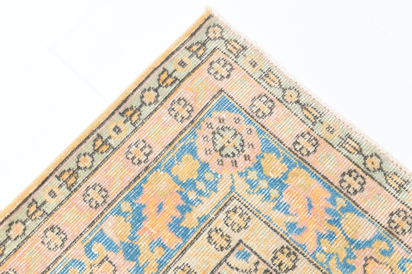 7'3'' x 10'9'' Turkish Vintage Runner Rug - 7320 - 14