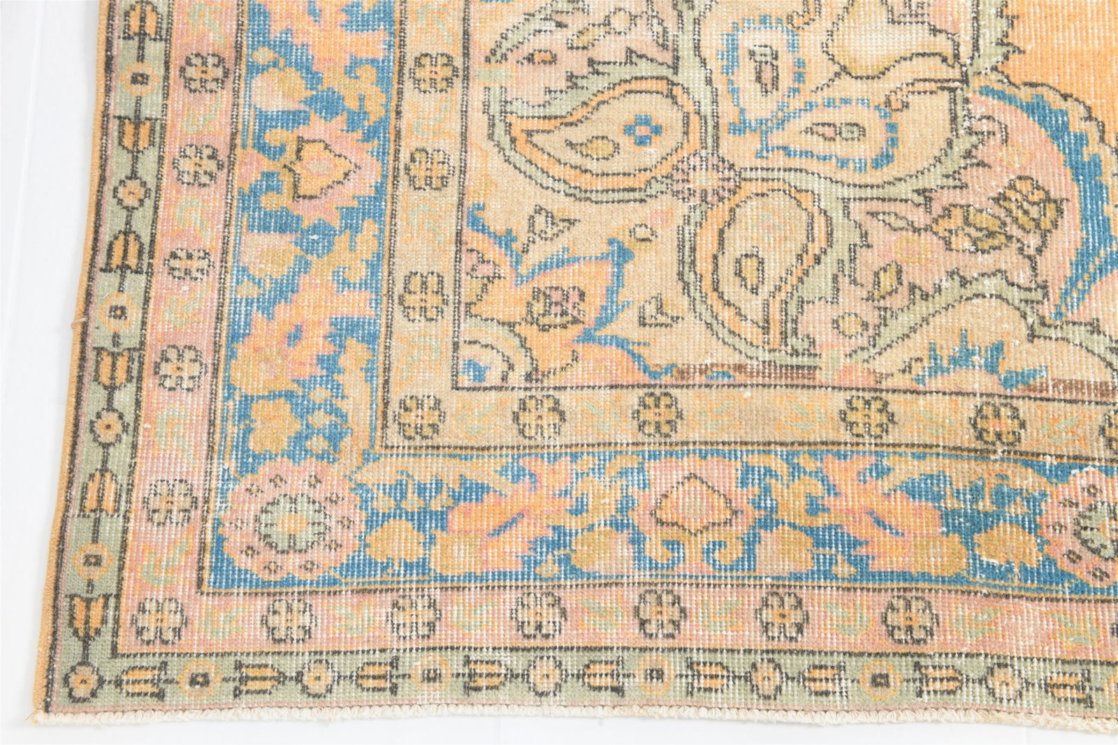 7'3'' x 10'9'' Turkish Vintage Runner Rug - 7320 - 15
