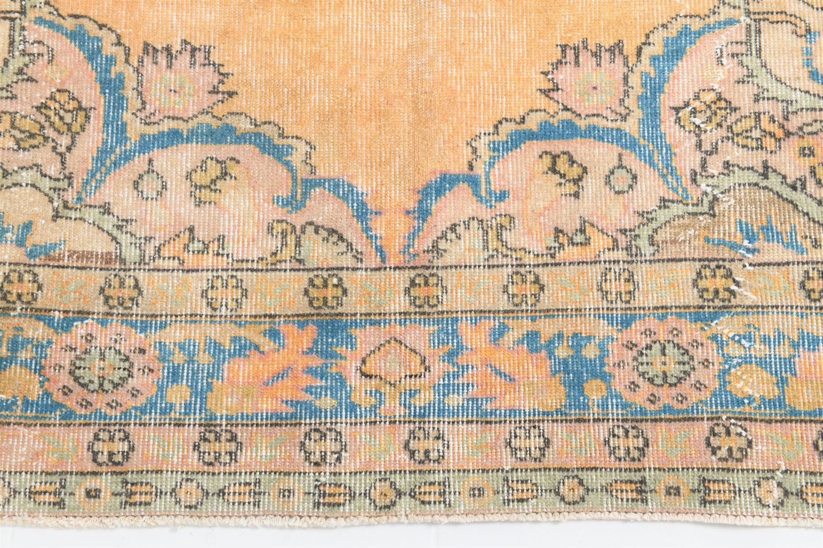 7'3'' x 10'9'' Turkish Vintage Runner Rug - 7320 - 16