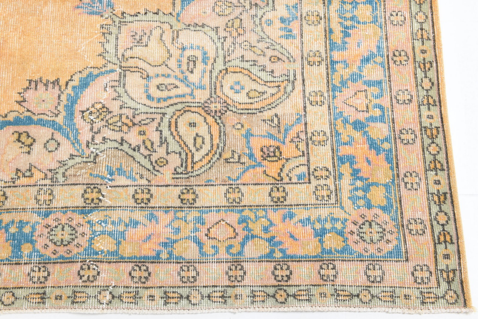 7'3'' x 10'9'' Turkish Vintage Runner Rug - 7320 - 17