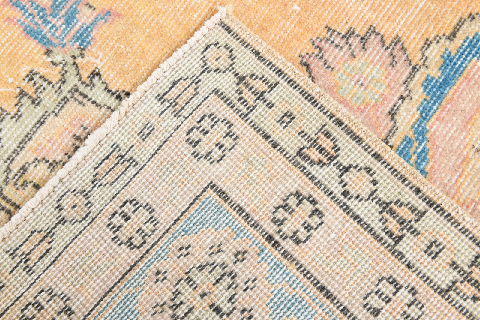 7'3'' x 10'9'' Turkish Vintage Runner Rug - 7320 - 18