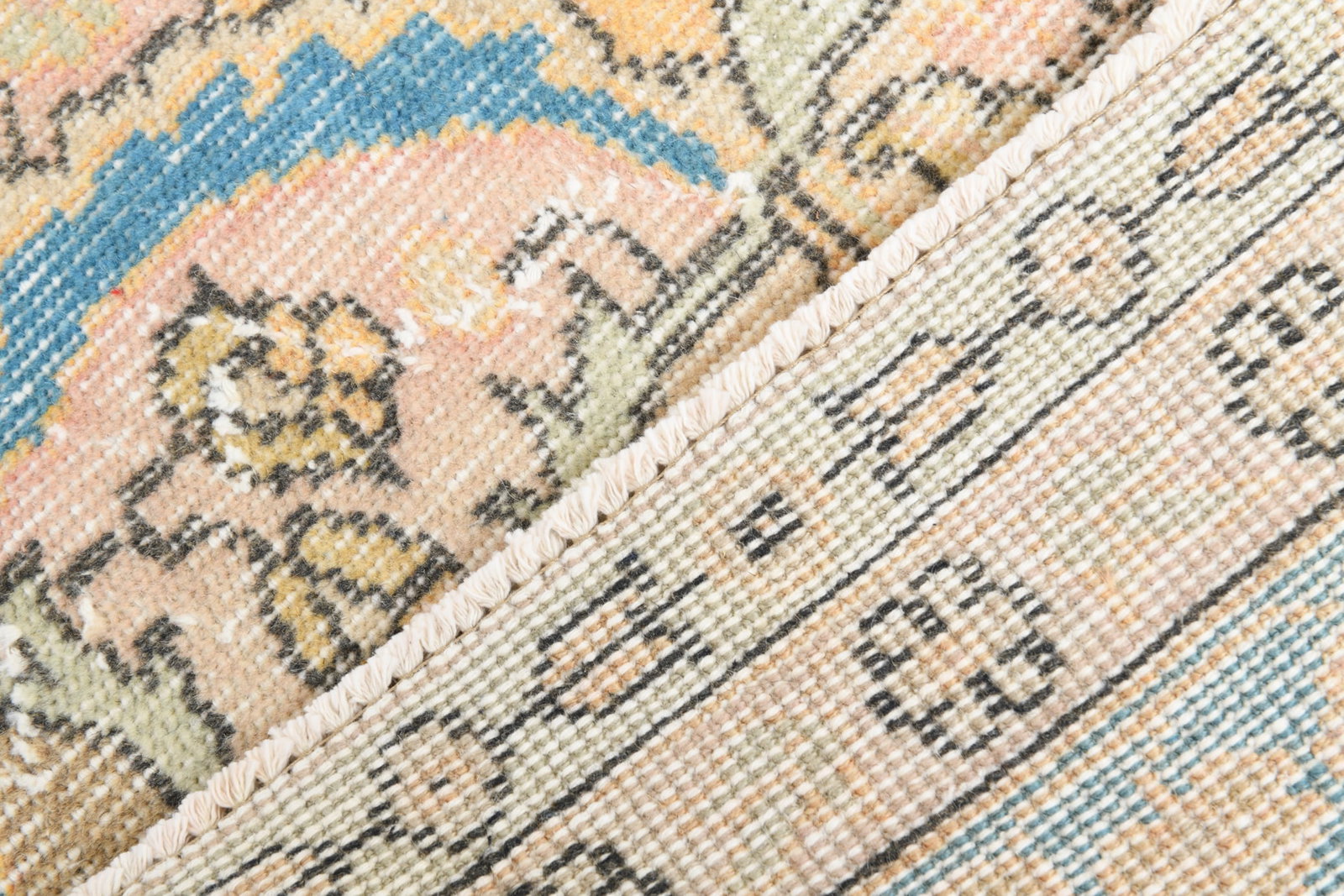 7'3'' x 10'9'' Turkish Vintage Runner Rug - 7320 - 19