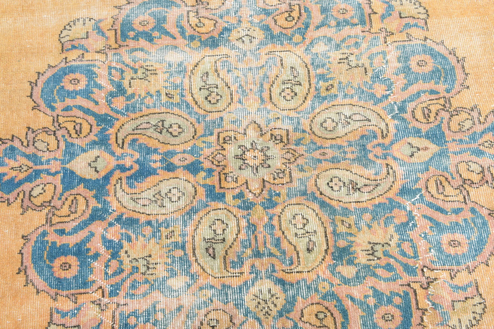 7'3'' x 10'9'' Turkish Vintage Runner Rug - 7320 - 8
