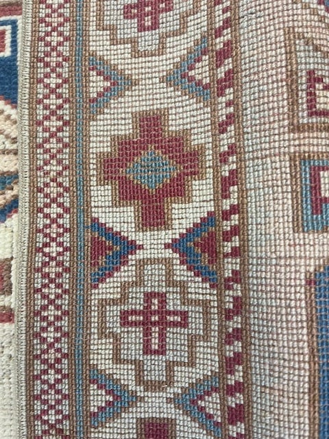Antique Turkish kazak Caucucasian Runner-5358 - 7