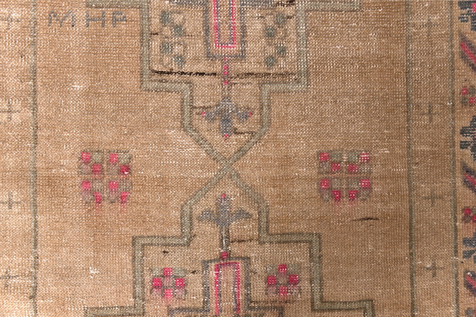 3'9'' x 8'2'' Turkish Vintage Runner Rug - 1872 - 5