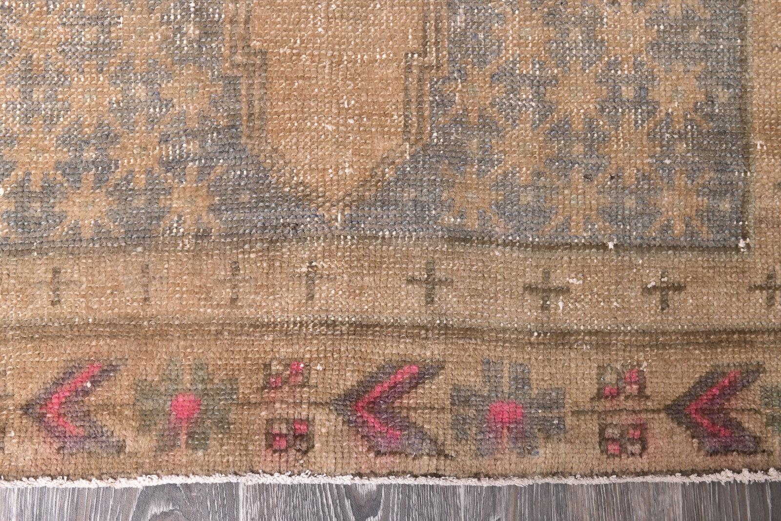 3'9'' x 8'2'' Turkish Vintage Runner Rug - 1872 - 8