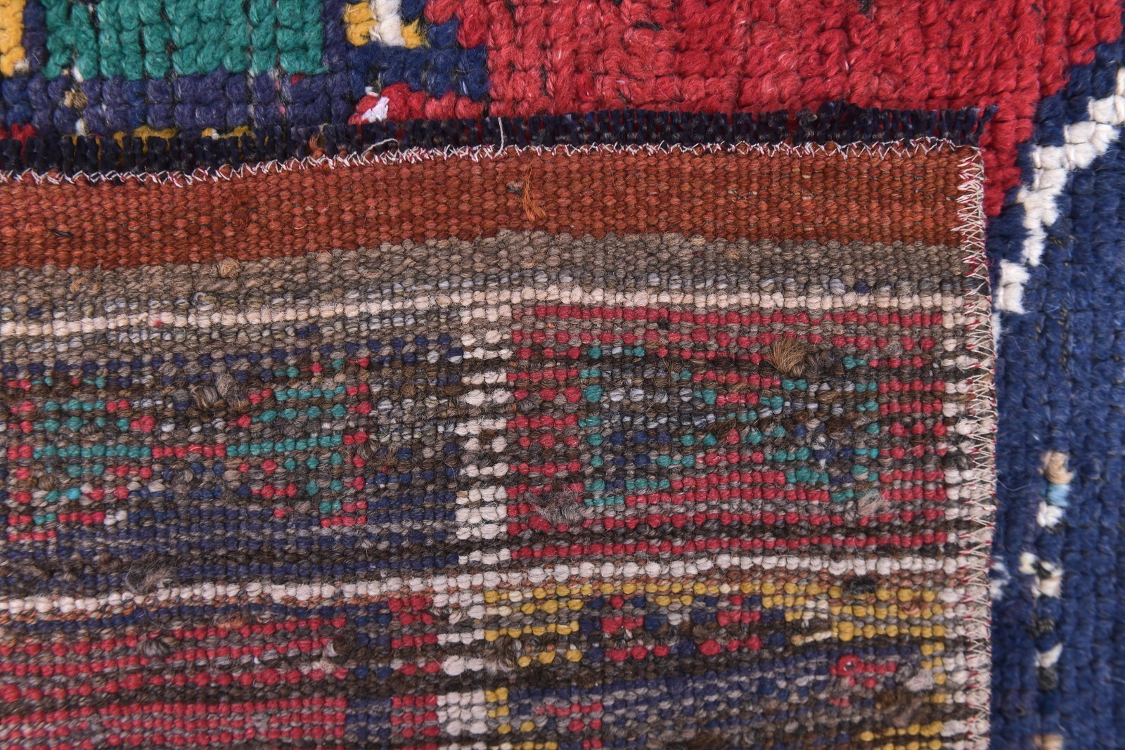 3'1'' x 10'6'' Vintage Wool Runner Rug - 240712 - 11