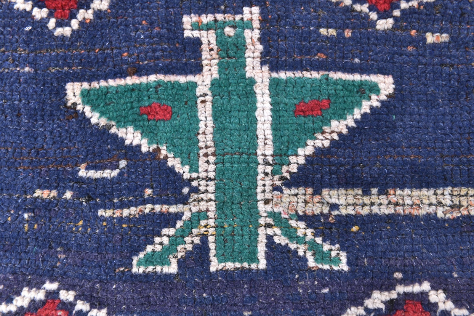 3'1'' x 10'6'' Vintage Wool Runner Rug - 240712 - 6