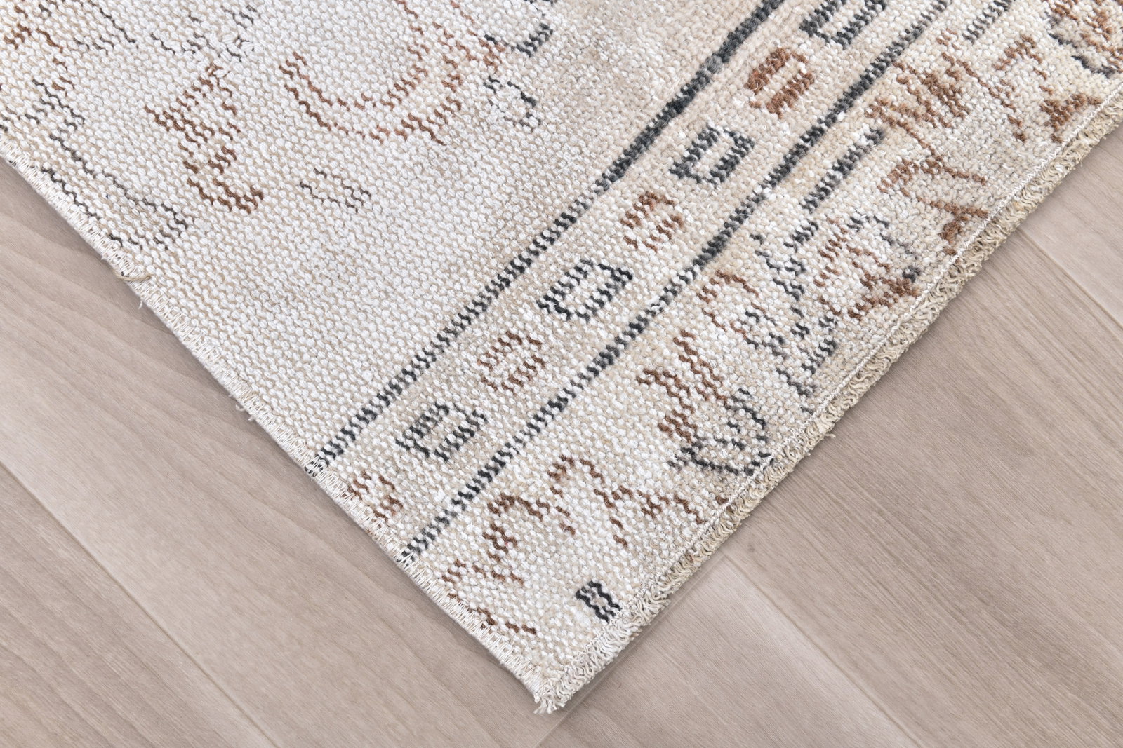 2'5'' x 4'11'' Turkish Vintage Runner Rug - 242377 - 7