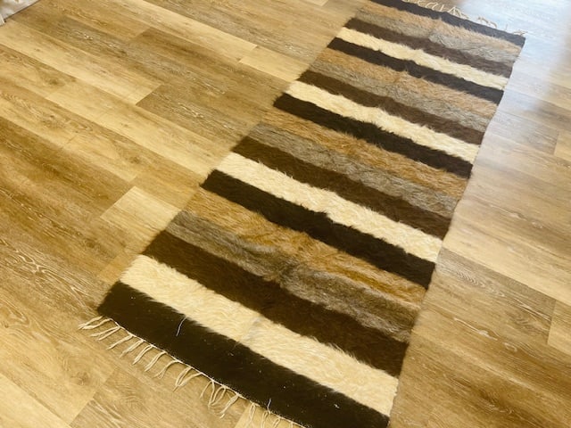Antique Turkish Tulu Tribal rug - 4