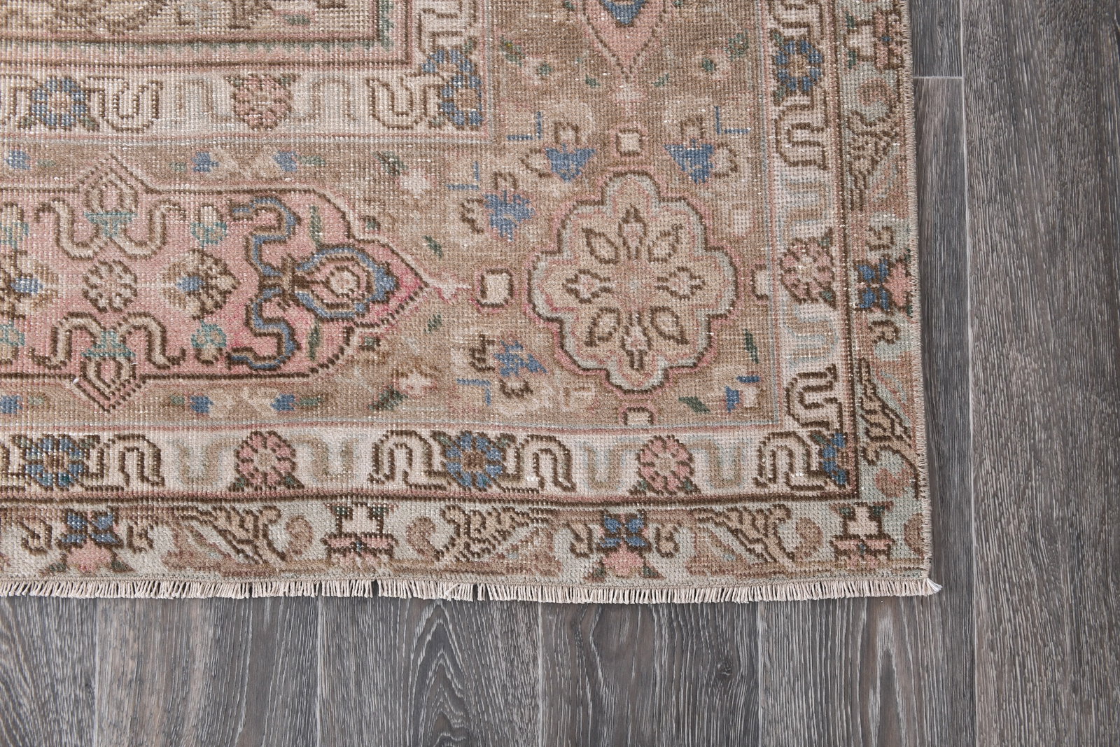 9'3'' x 12'6'' Unique Handmade Vintage Rug - 242384 - 10