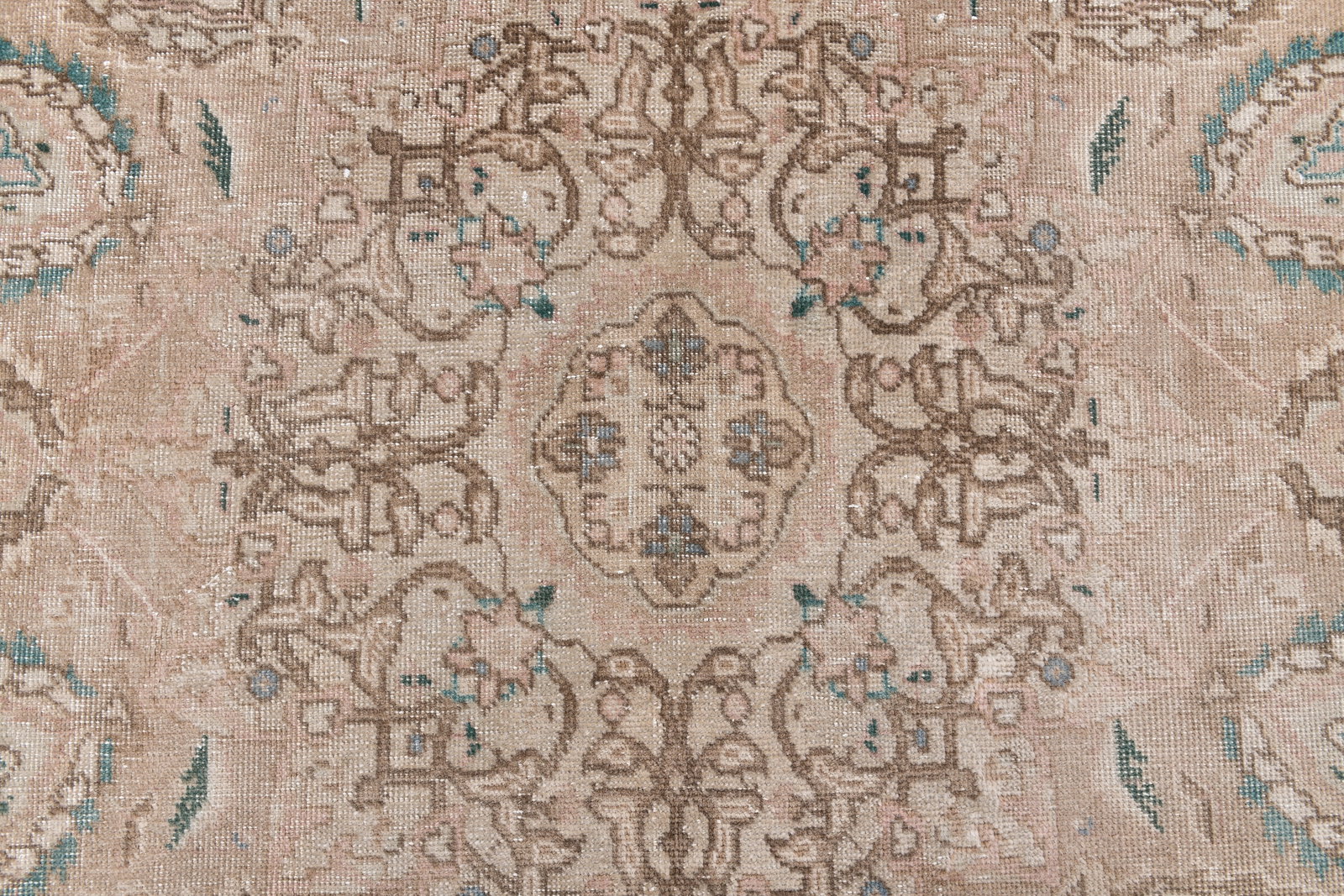 9'3'' x 12'6'' Unique Handmade Vintage Rug - 242384 - 5