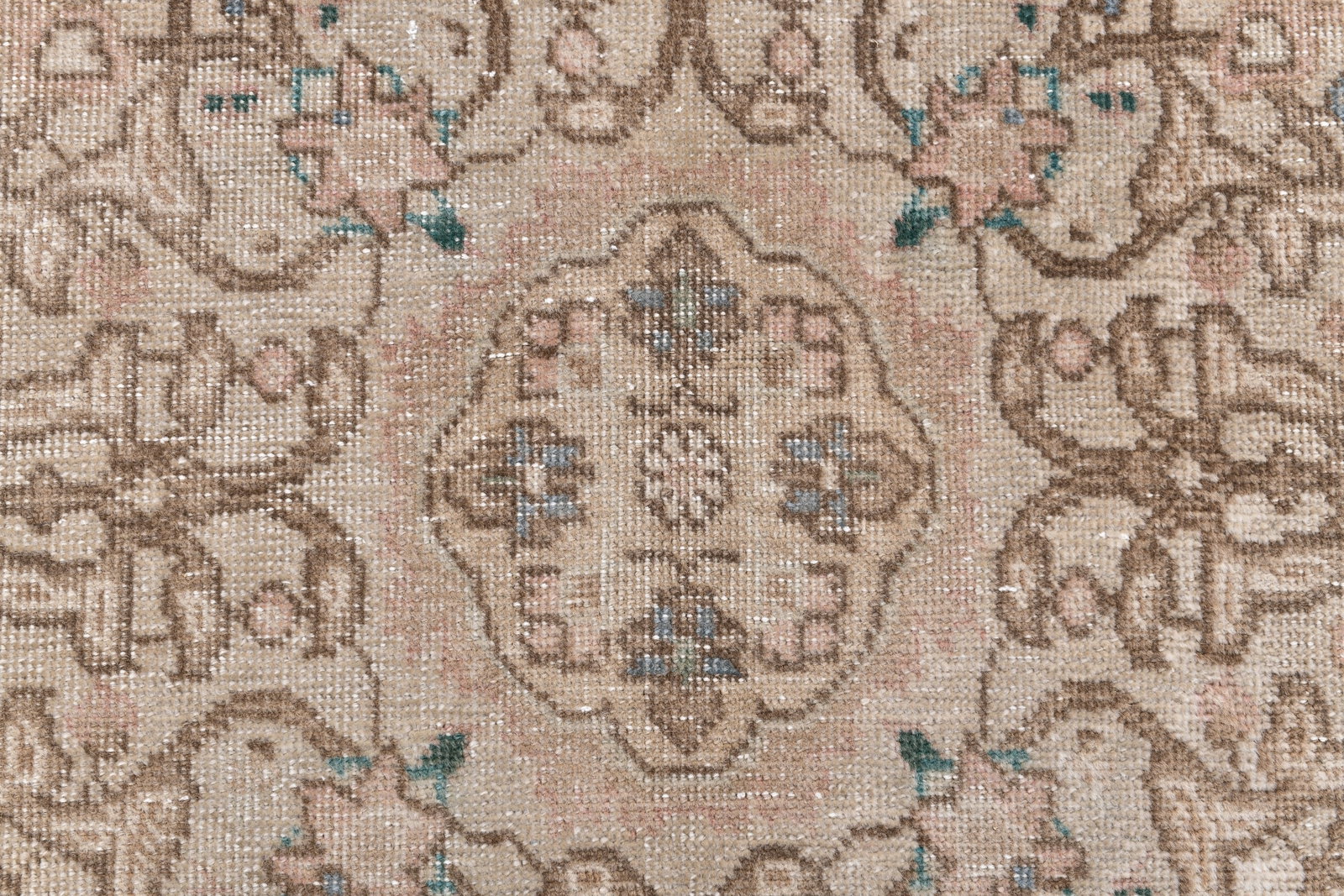 9'3'' x 12'6'' Unique Handmade Vintage Rug - 242384 - 6