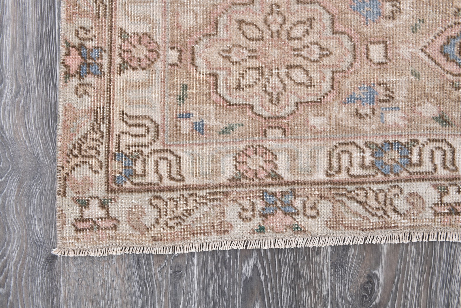 9'3'' x 12'6'' Unique Handmade Vintage Rug - 242384 - 7