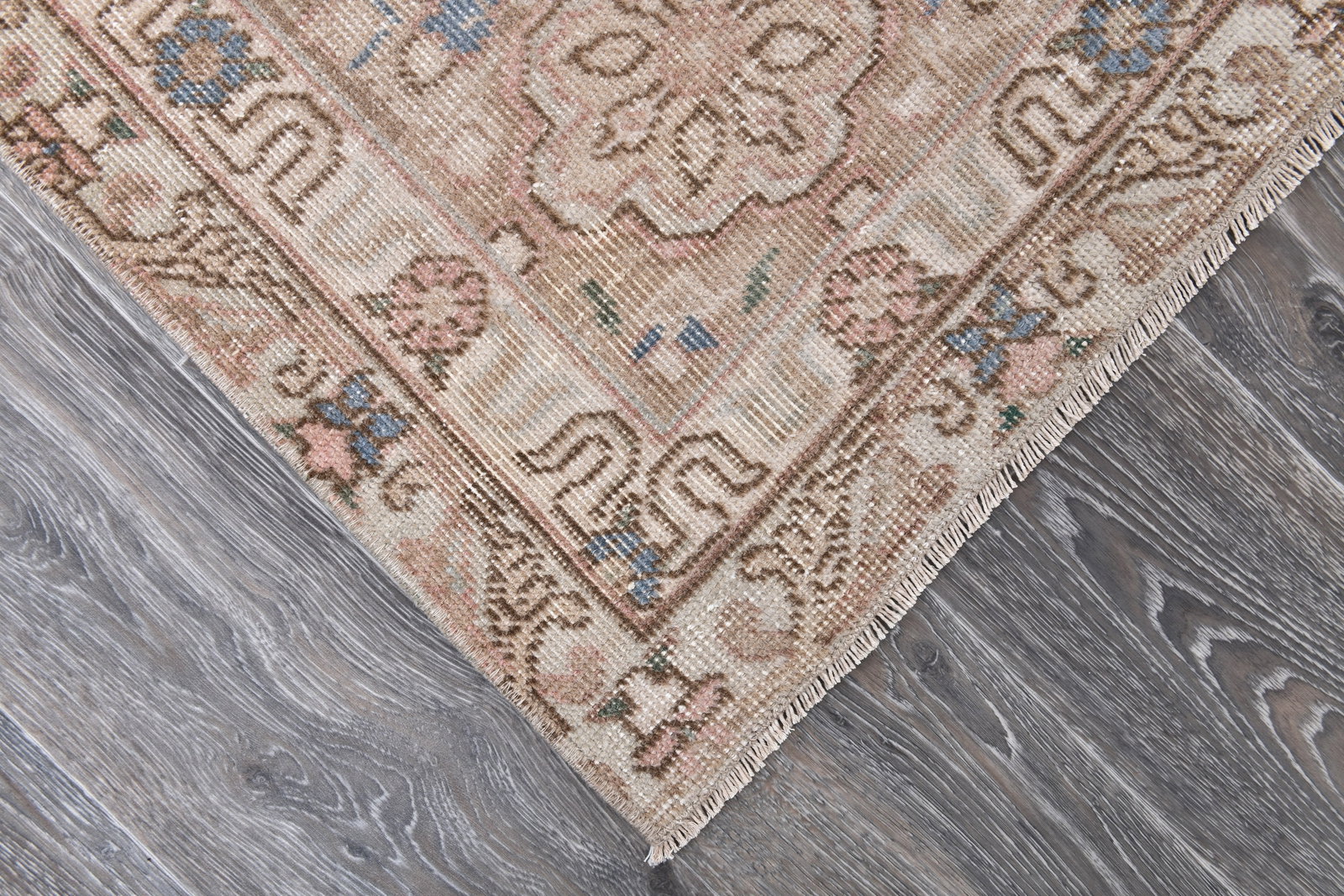 9'3'' x 12'6'' Unique Handmade Vintage Rug - 242384 - 8