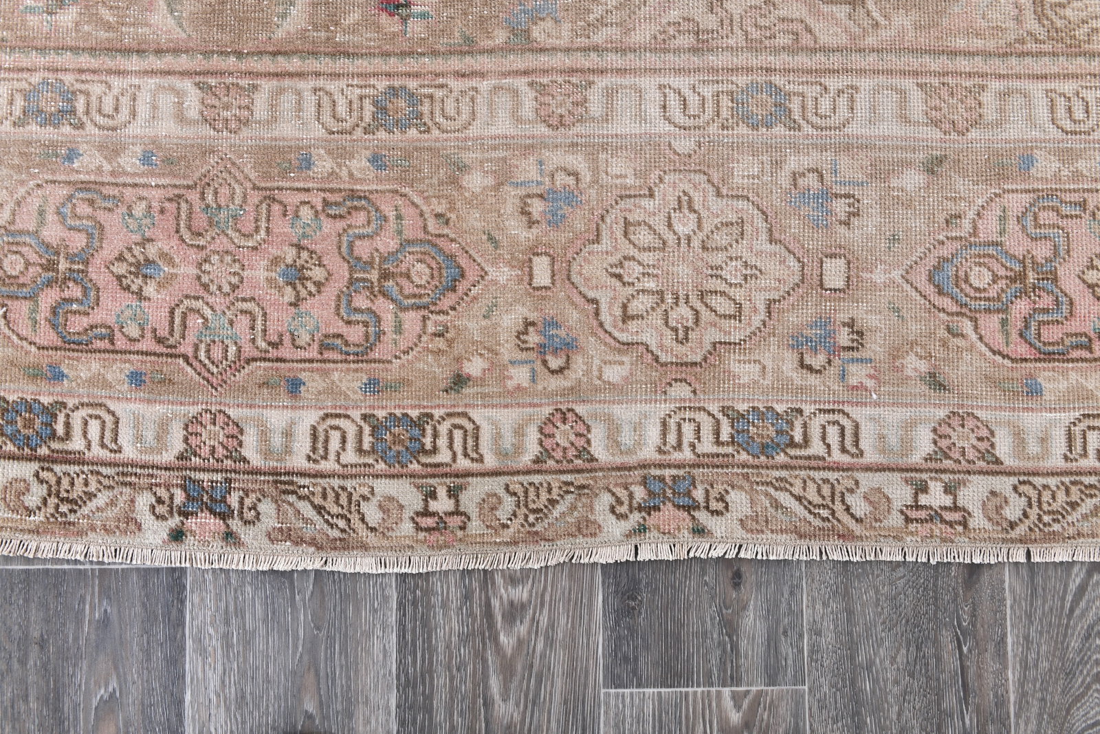 9'3'' x 12'6'' Unique Handmade Vintage Rug - 242384 - 9