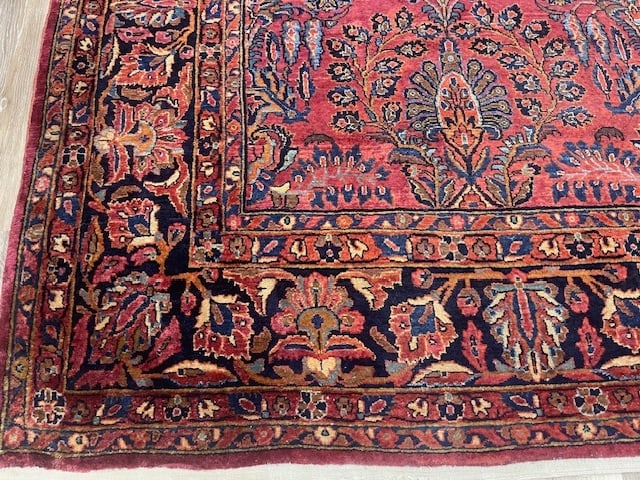 Antique persian sarouk Rug-5380 - 2
